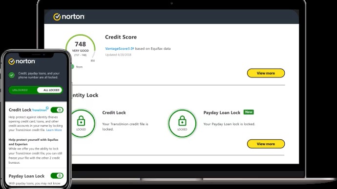 Norton LifeLock credit lock