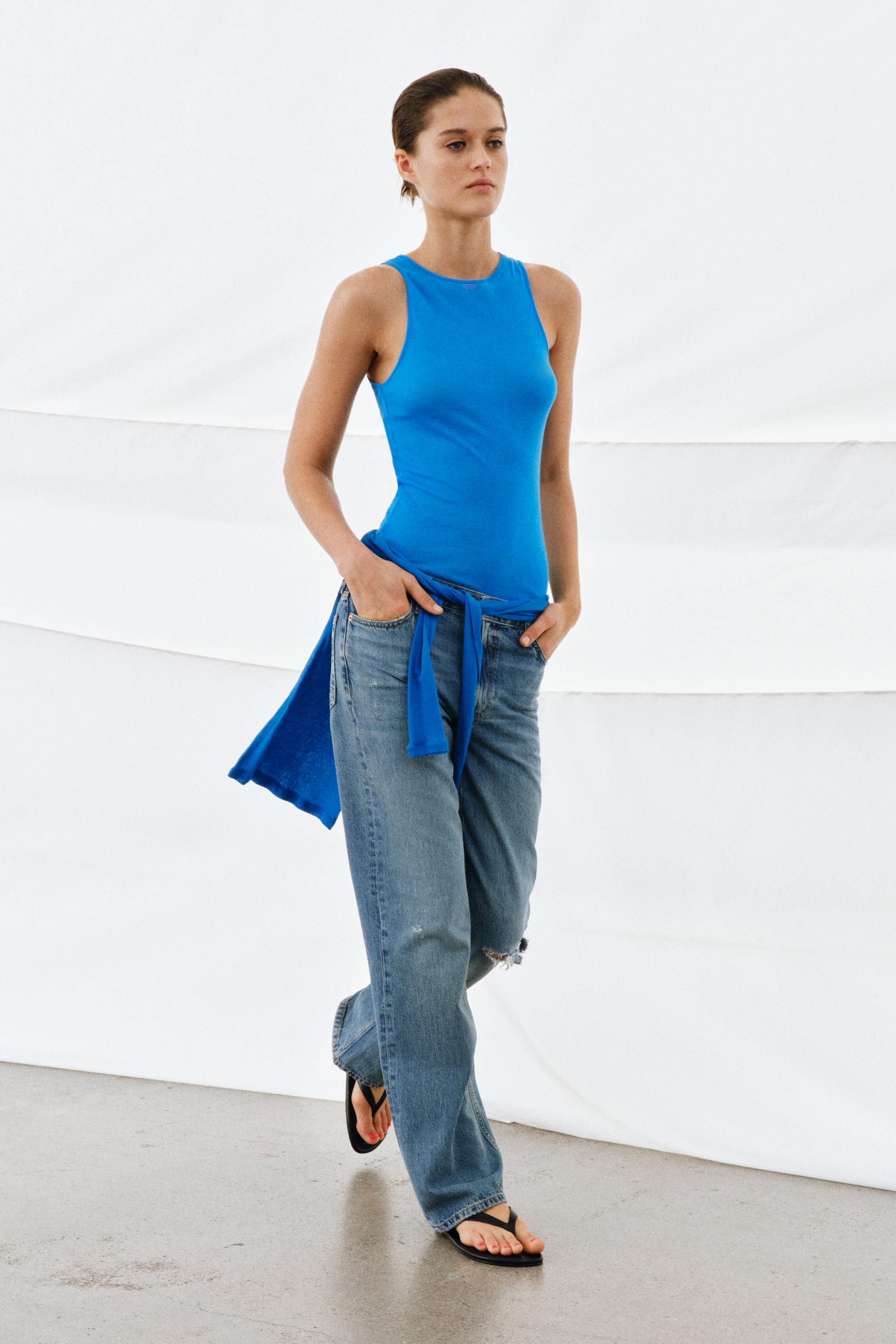 Zw Collection Bootcut Mid-Waist Jeans