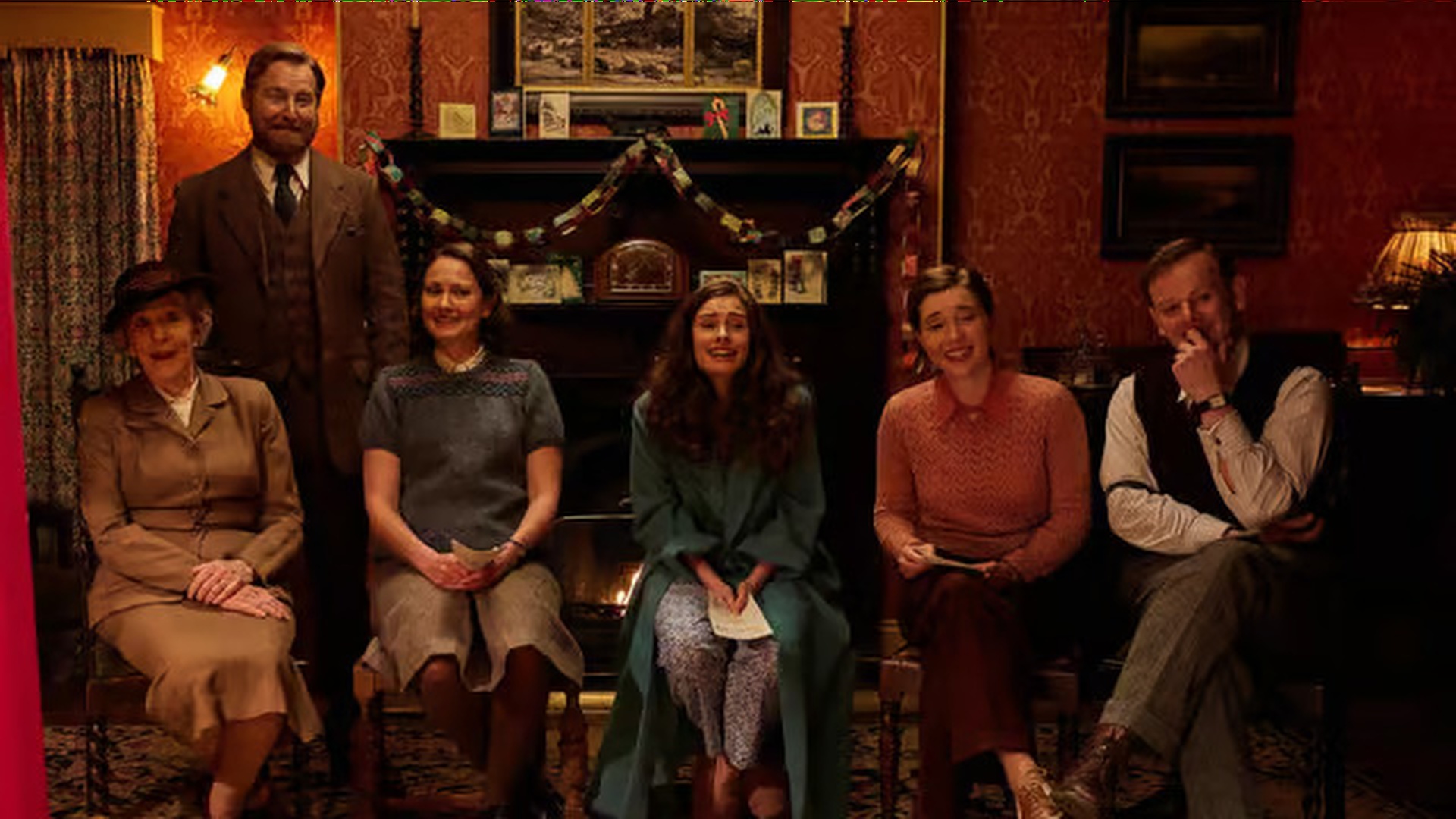 The cast of the All Creatures Great and Small Christmas Special 2025