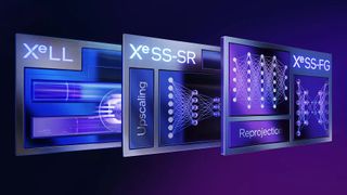 Intel XeLL, XeSS-SR, and XeSS-FG make up the new XeSS 2 suite.