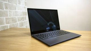 A photograph of the Acer Chromebook Spin 513 on a table