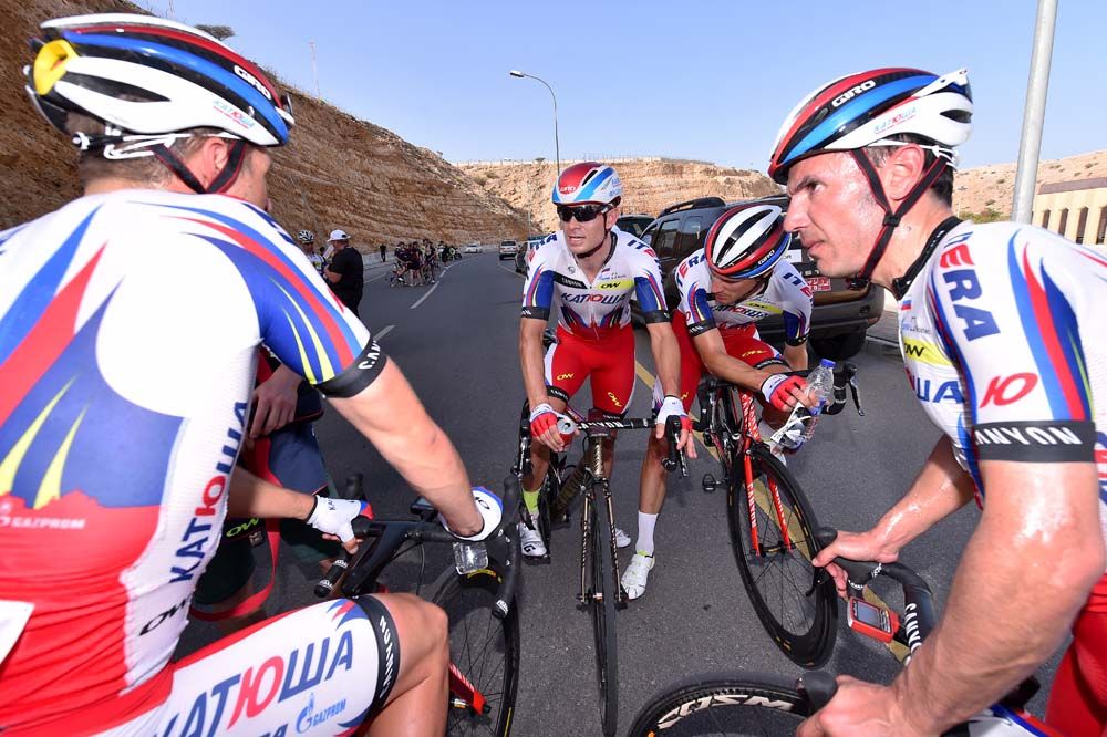 The Katusha riders talk about what went wrong in the sprint