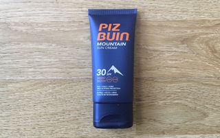 Piz Buin Mountain Sun Cream for cycling
