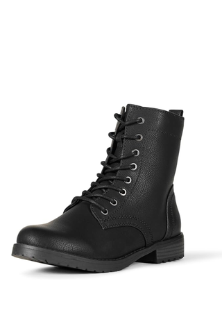 Amazon Essentials Women's Lace-Up Combat Boots (Were $40) 