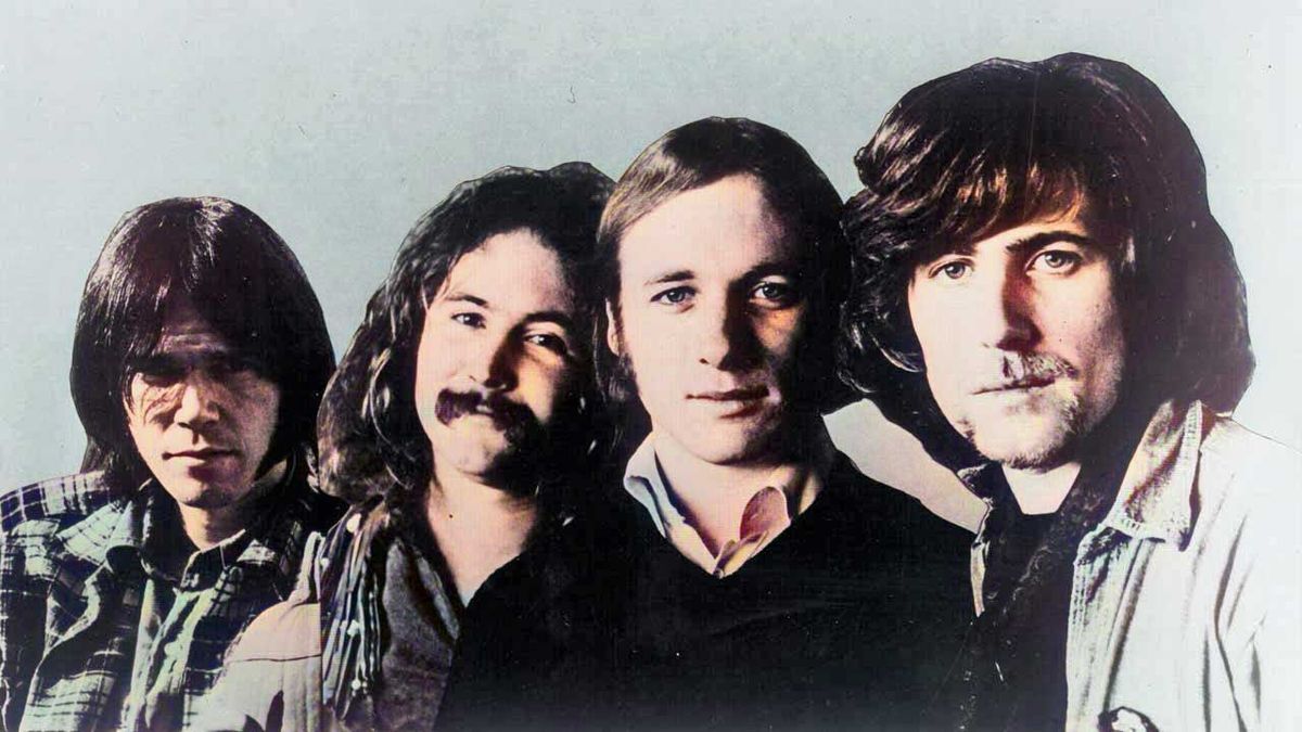 Crosby, Stills, Nash &amp; Young portrait