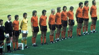 Netherlands team line-up, 1974 World Cup