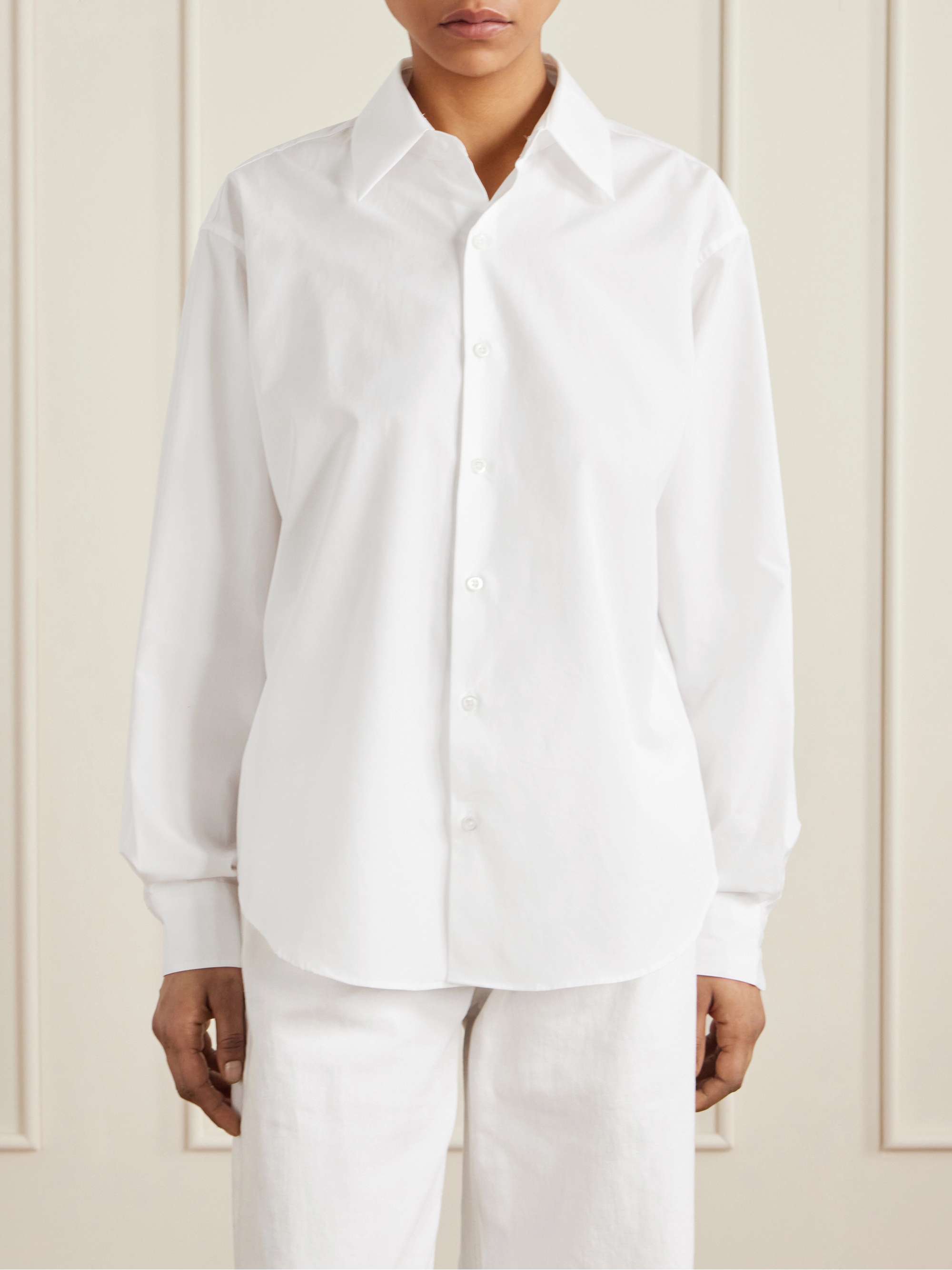 Cotton-Poplin Shirt