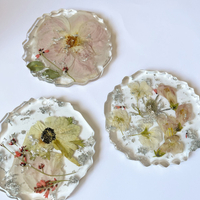 Wedding Flower Preservation Coasters | From £32.00 at Etsy