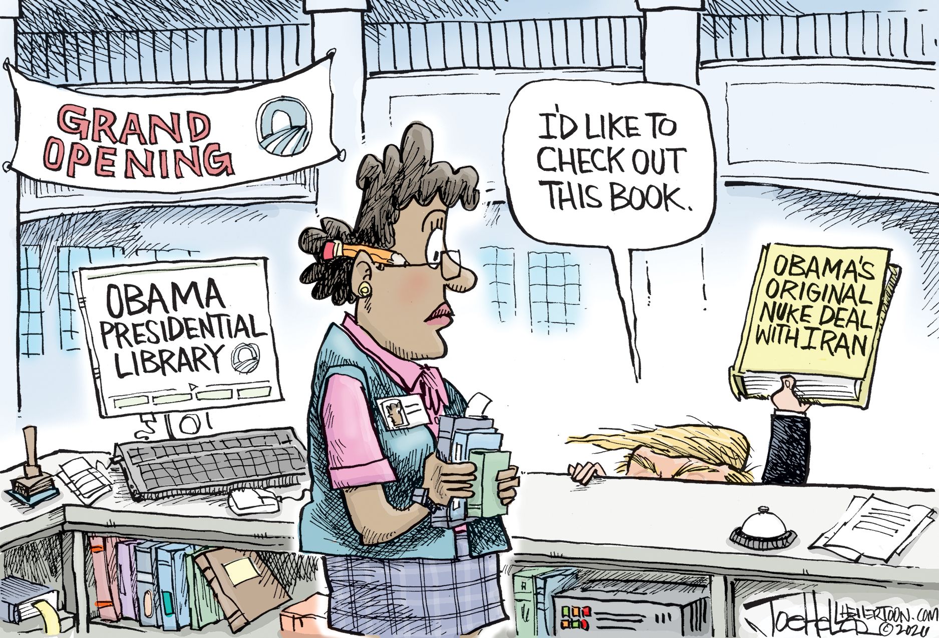 
                                Political Cartoon
                            