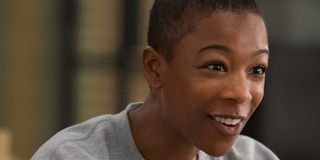 Poussey smiling