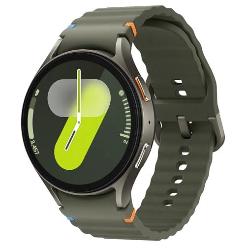 Samsung Galaxy Watch7 Khaki s Galaxy Ai, chytré hodinky, sledování zdraví, fitness tracker, 44 mm, Bluetooth, 3letá prodloužená záruka výrobce (verze pro Spojené království)