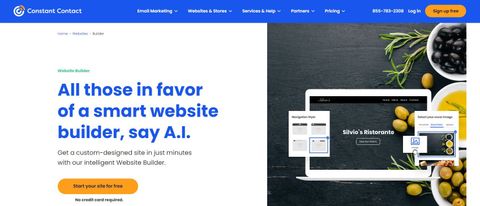 Constant Contact Website Builder review | TechRadar