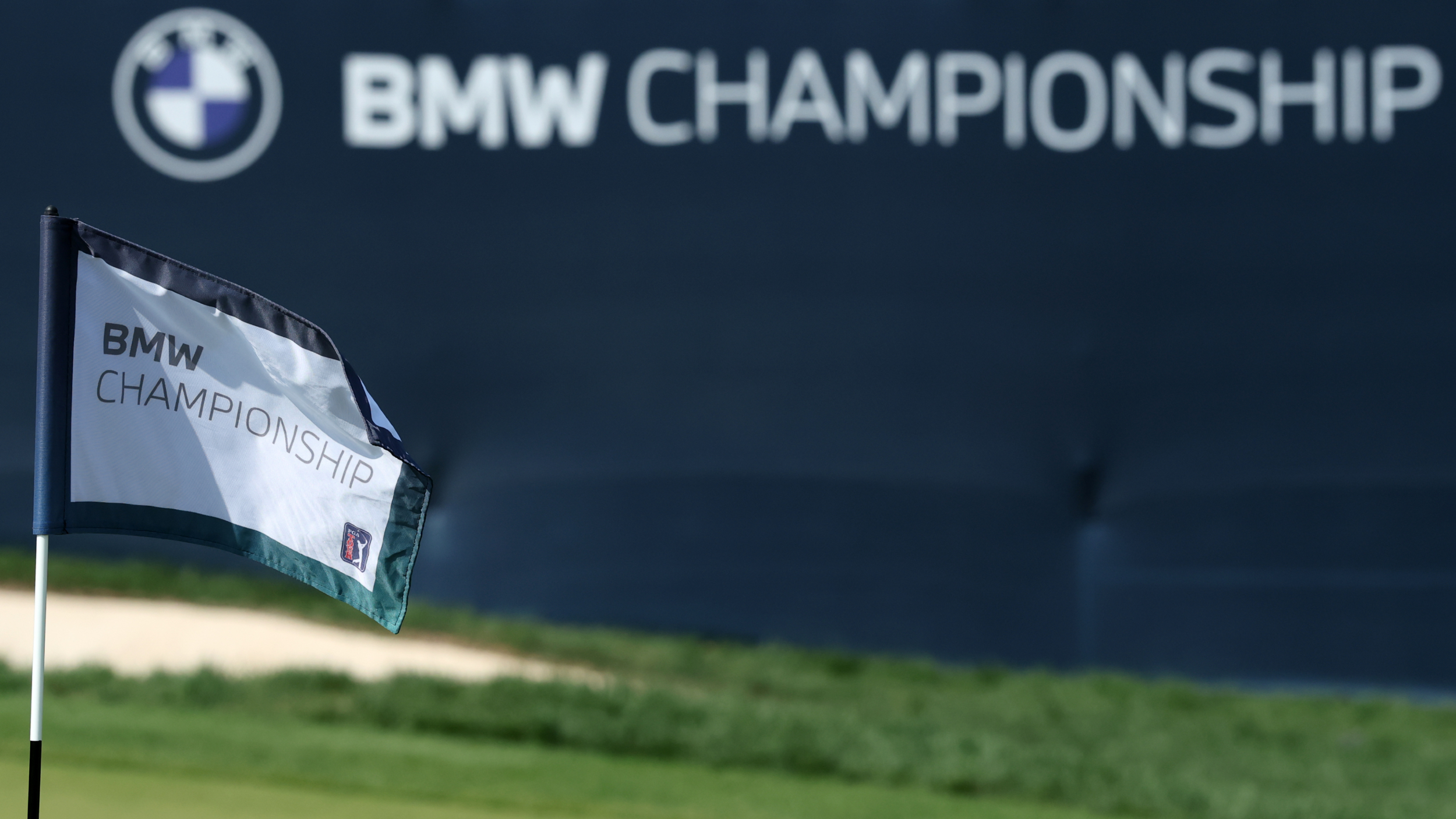 A flag of the BMW Championship