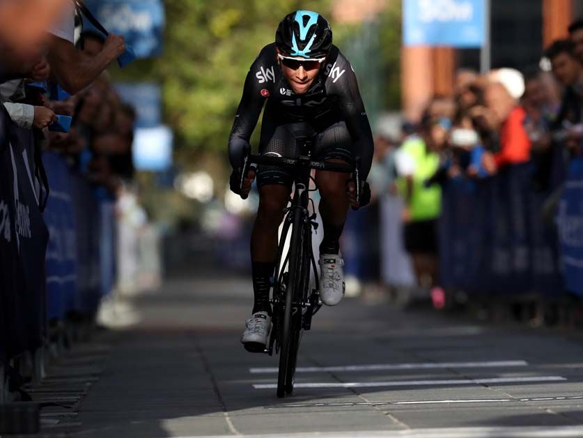 Sebastian Henao (Team Sky) has a good ride