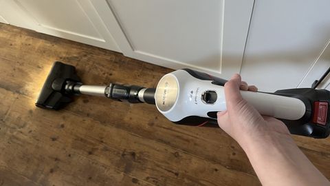 bosch vacuum cleaner being used on hard flooring