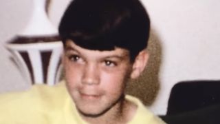 A screengrab from a home movie showing a young Eddie Van Halen. 