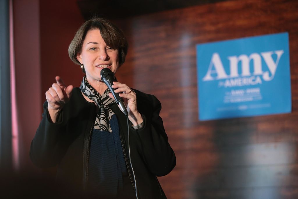 Sen. Amy Klobuchar.