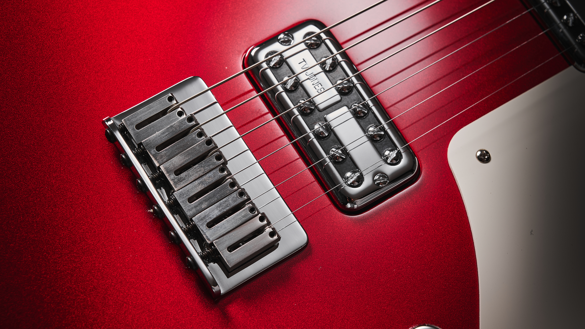 The bridge and bridge humbucker of the Fender 75th Anniversary American Professional Classic Cabronita Telecaster