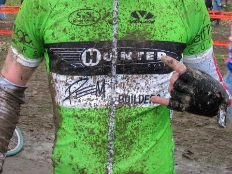 Team Hunter plays well in the mud.