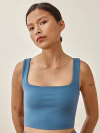 Reformation Ivy Ecostretch Cropped Tank
