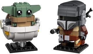 Lego BrickHeadz Star Wars The Mandalorian and The Child Building Kit