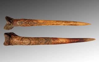 New Guinea Bone Daggers