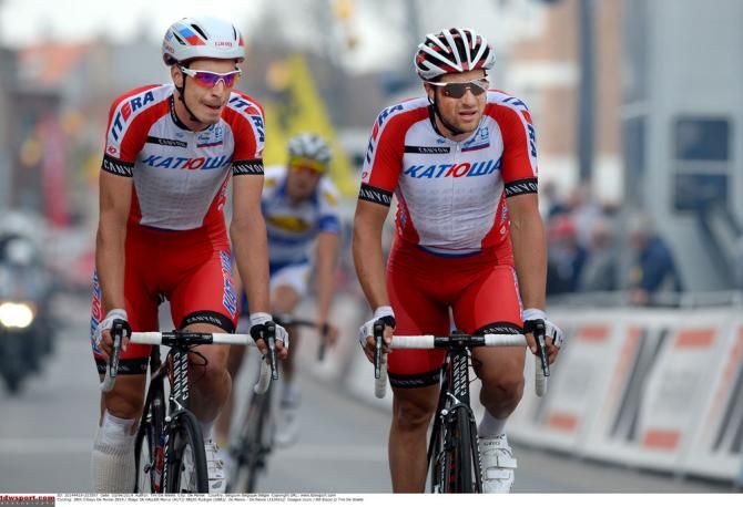 Alexander Kristoff (Katusha Team) at the finish