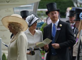 Camilla, Meghan Markle and Prince Harry