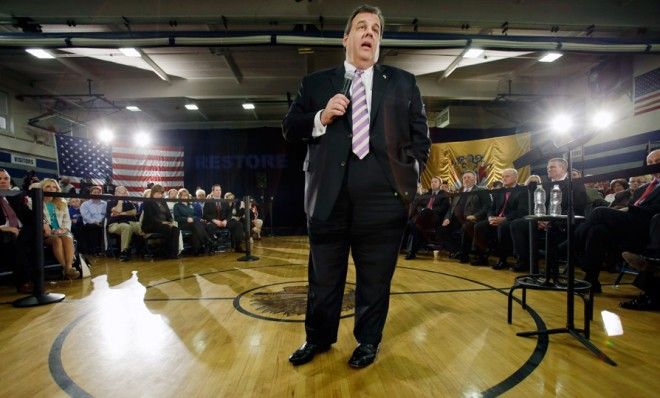 Gov. Chris Christie has never made his exact weight public, but some estimates place it between 300 and 350 pounds.