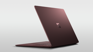 Surface Laptop burgundy trim 
