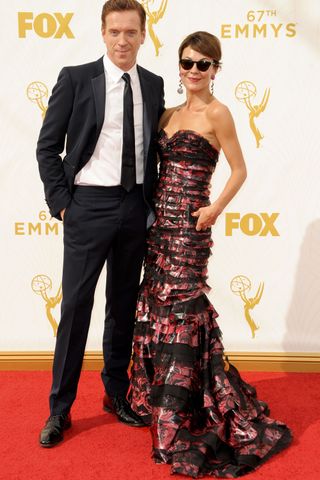 Damian Lewis And Helen McCrory At The Emmys 2015
