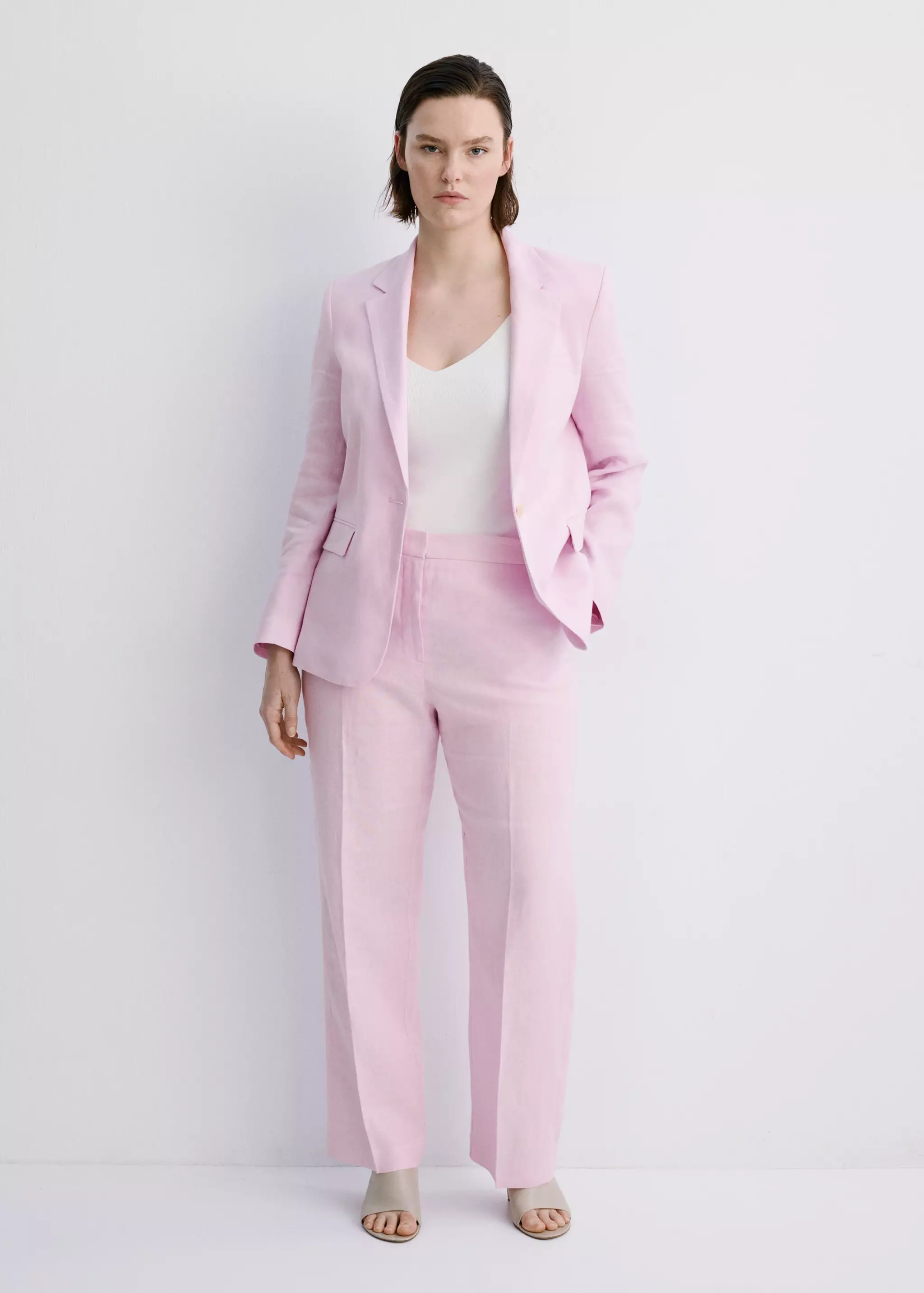 Linen Suit Trousers - Women | Mango United Kingdom