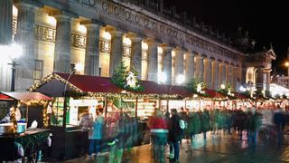 One of the best Christmas markets in the UK is Edinburgh's annual market