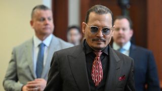 Depp Walking into Court May 3