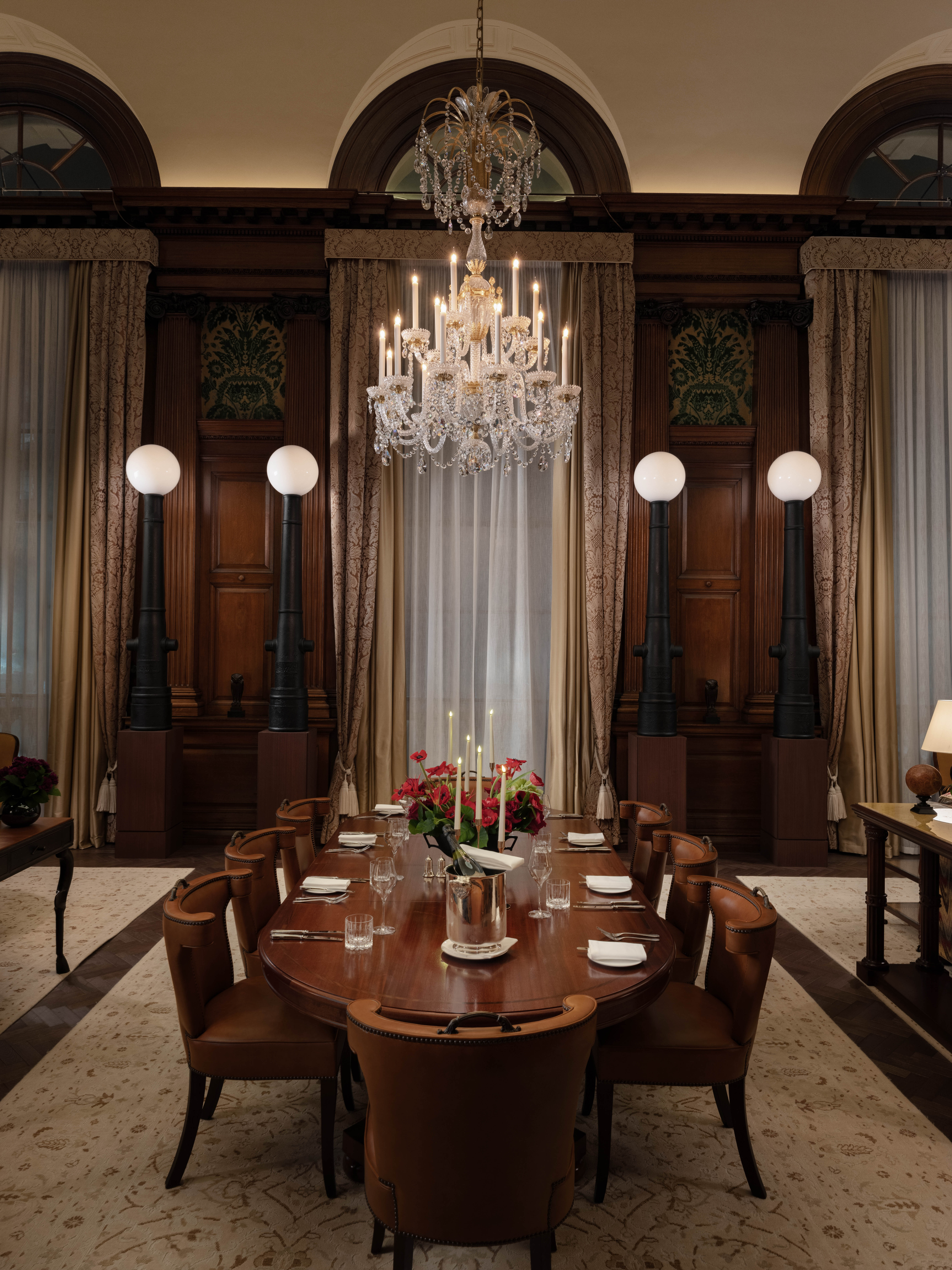 raffles london at the owo dining table