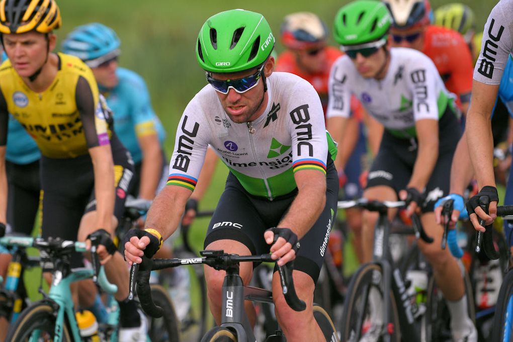 Mark Cavendish in the Tour de Pologne peloton
