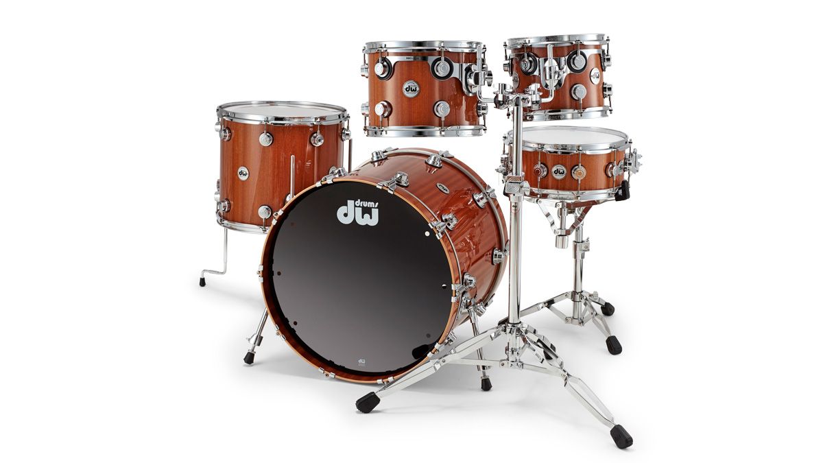 A DW Collector's Series drum set