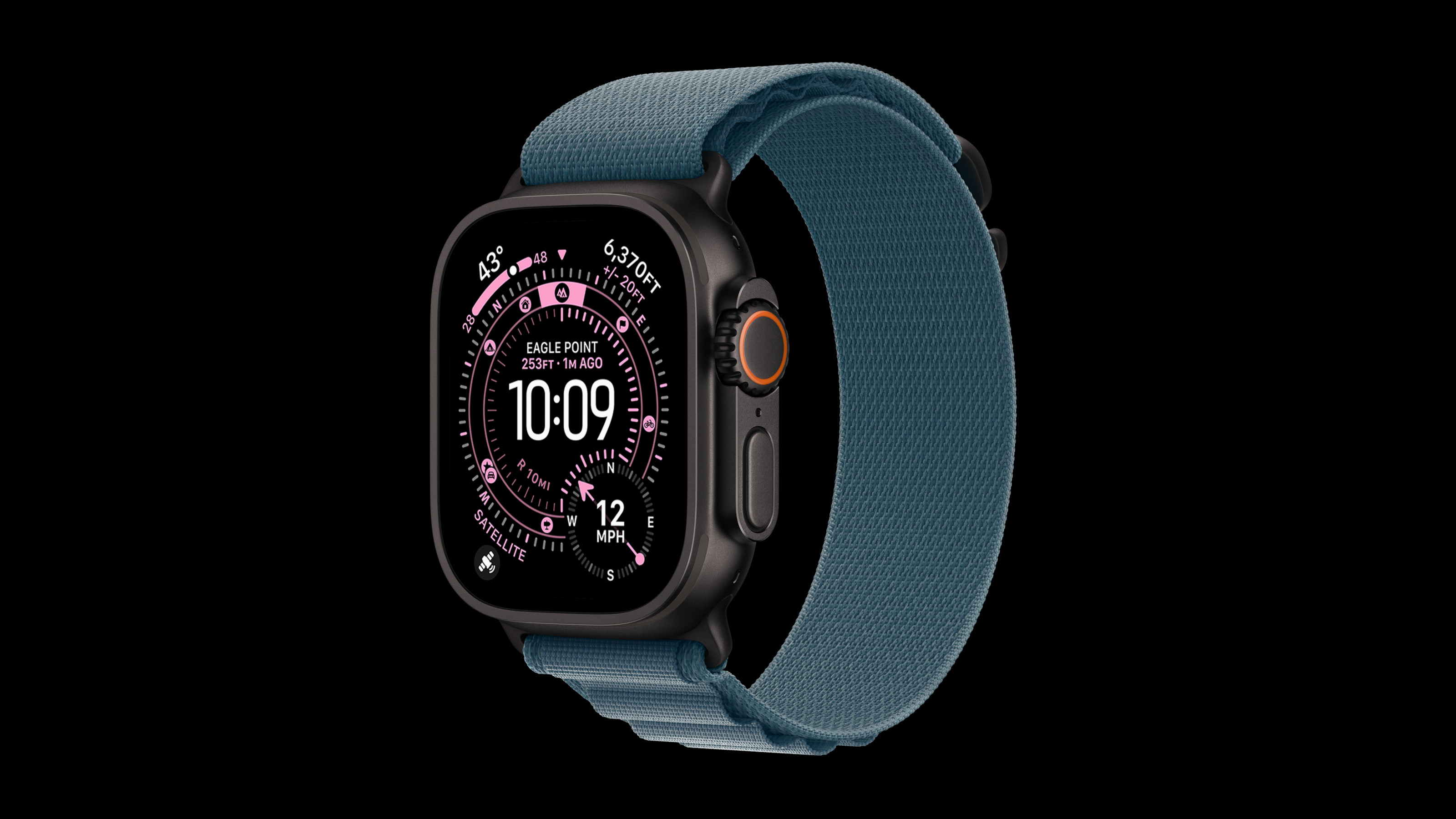 Apple Watch Ultra 3 with 3D-printed titanium case