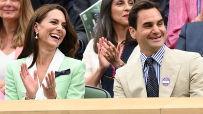 Roger Federer and Kate Middleton royal protocol