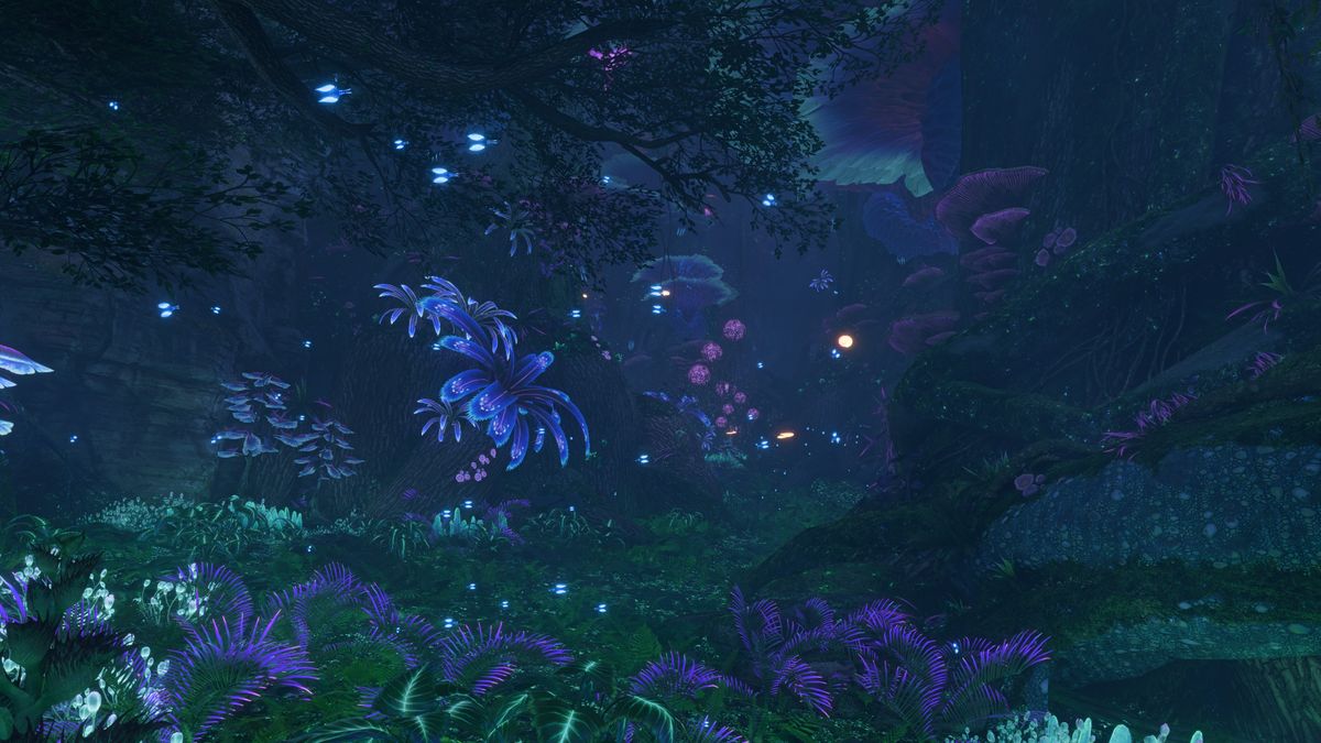 Avatar: Frontiers of Pandora screenshots from the early game.