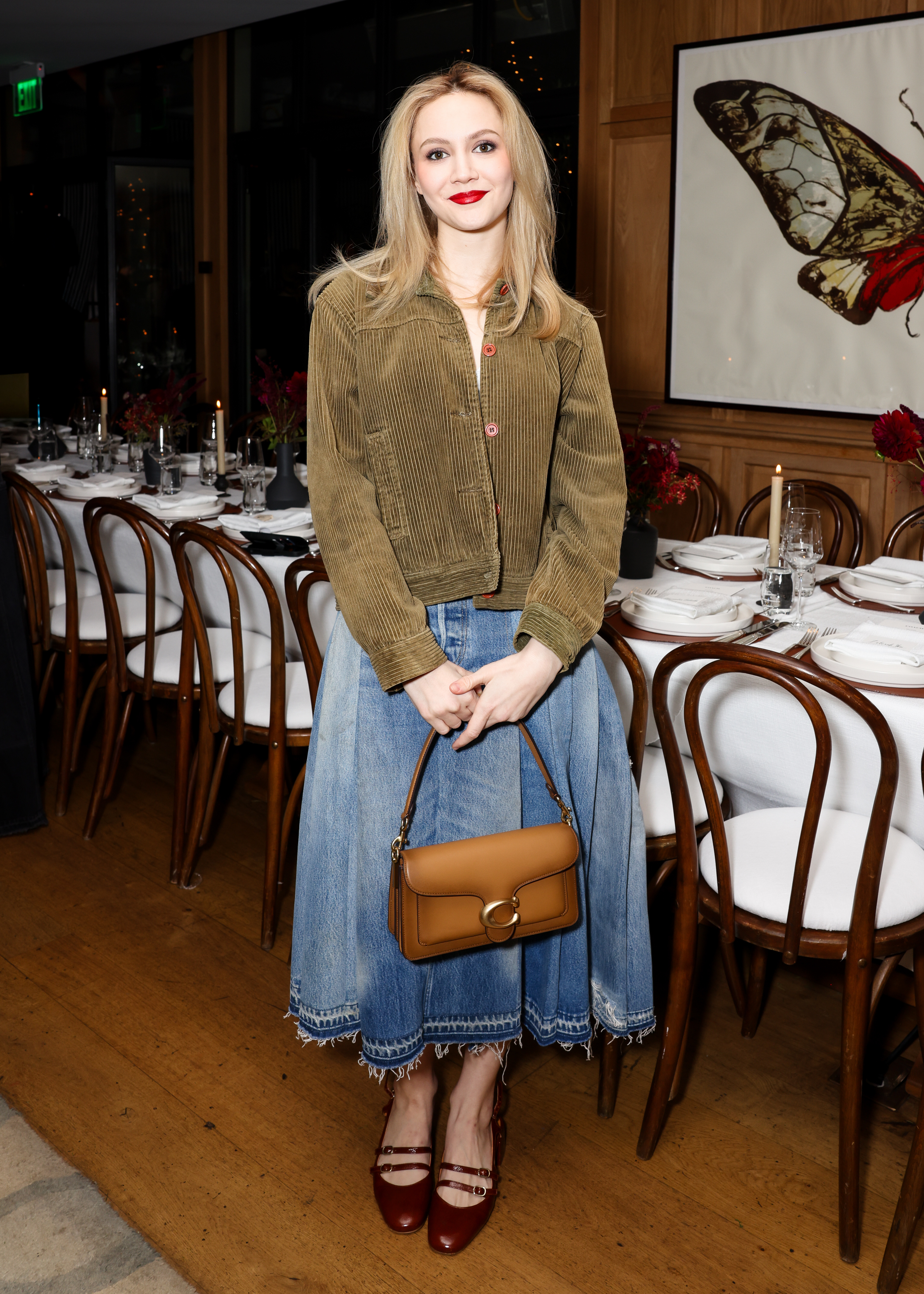 Iris Apatow attends a Coach dinner in Los Angeles