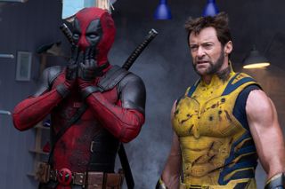 Deadpool and Wolverine stand side by side