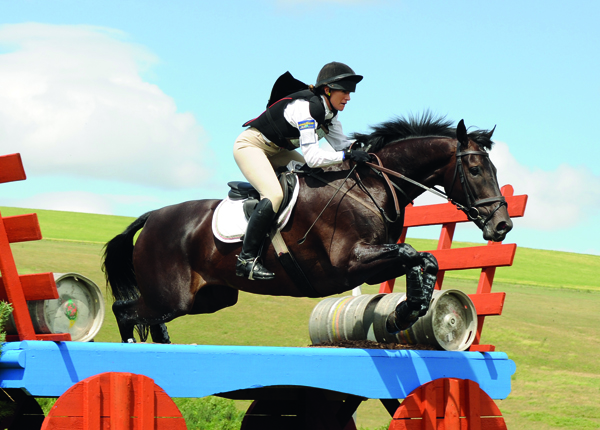 Having an understanding husband has allowed Lottie to combine eventing, working and marriage