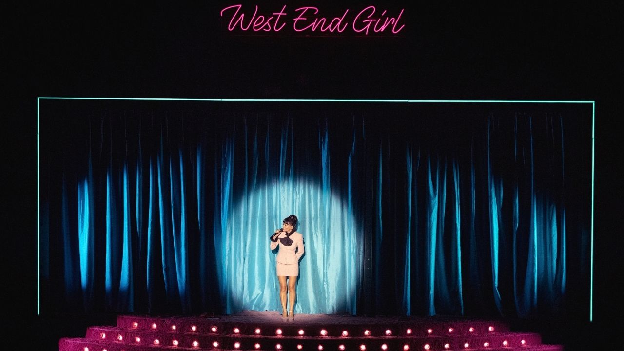 Lily Allen during West End Girl tour