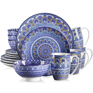 Mandala dinnerware set