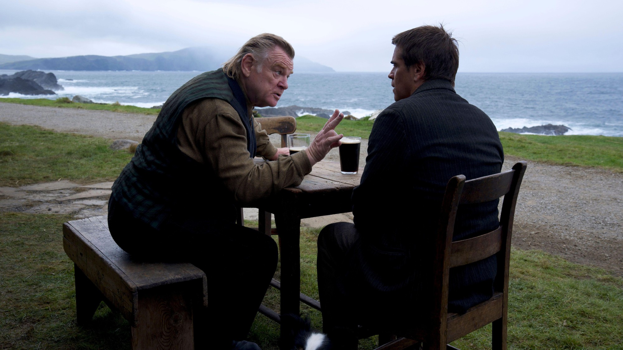 Brendan Gleeson and Colin Farrell star in 'The Banshees of Inisherin' (2022), directed by Martin McDonagh