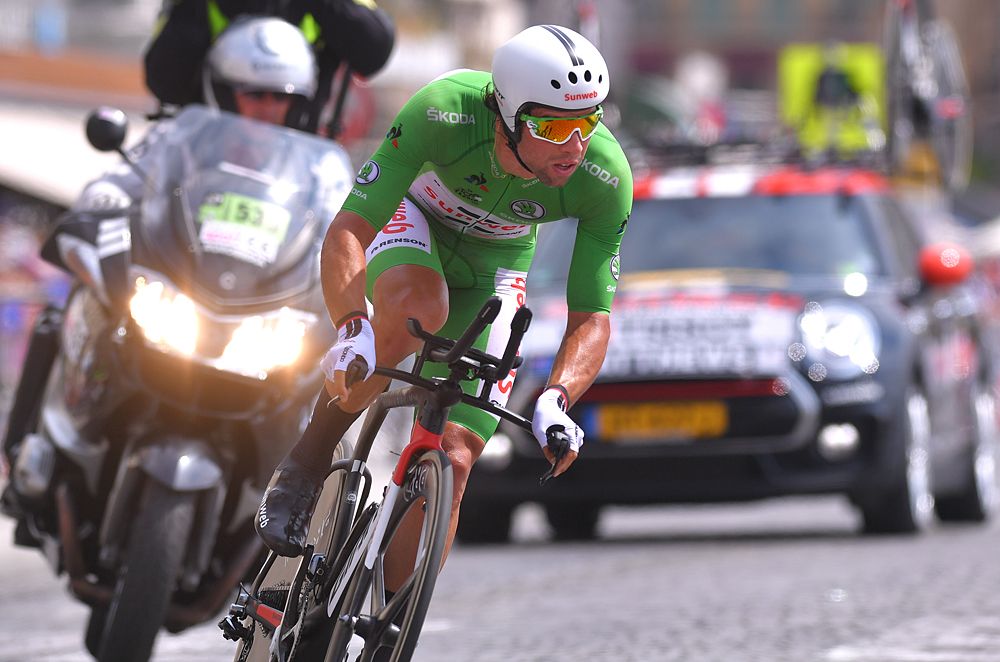 Green jersey winner Michael Matthews (Sunweb)