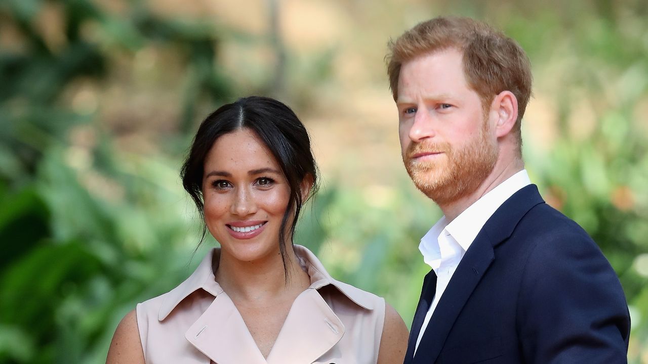 Prince Harry, Duke of Sussex and Meghan, Duchess of Sussex attend a Creative Industries and Business Reception on October 02, 2019 in Johannesburg, South Africa