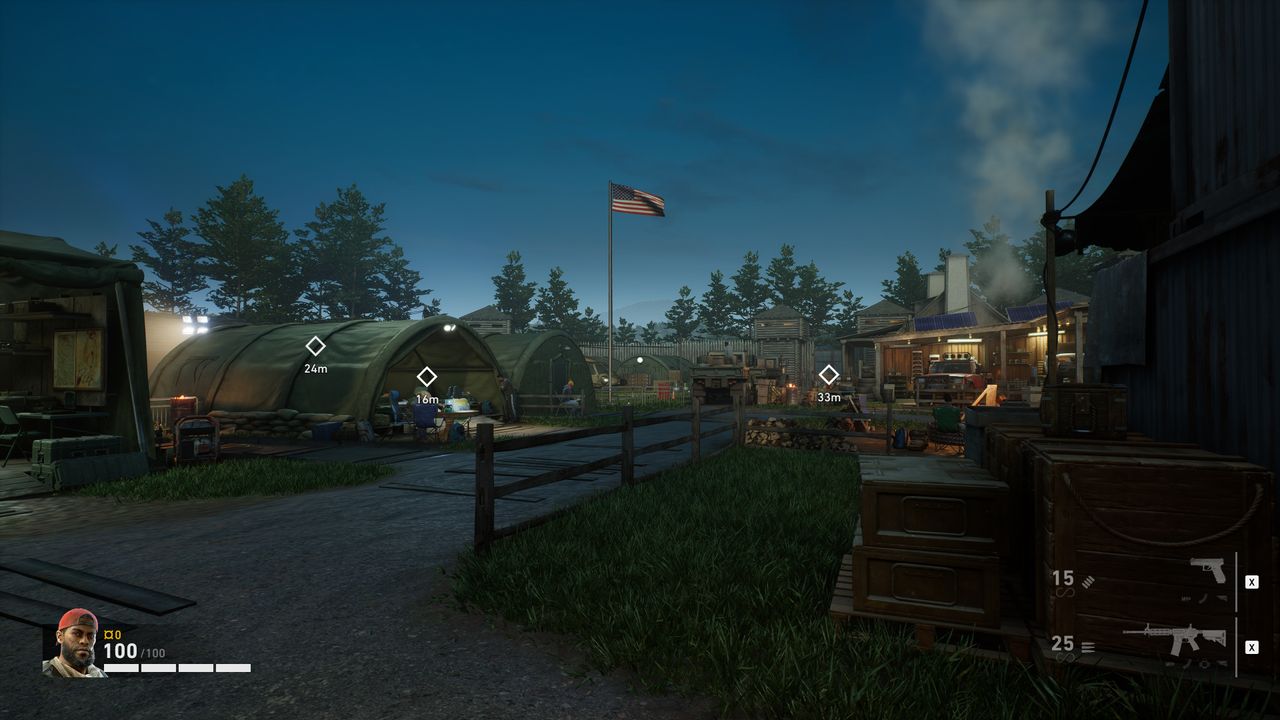 Back 4 Blood settings image quality comparison screenshots