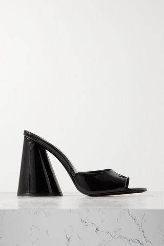 Luz Patent-Leather Mules